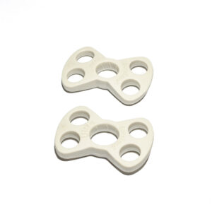 Both sizes of the SureEase Ultra Tension System; a system made of soft, pliable material, loops, and a wider tension diameter that make application and removal extremely easy.