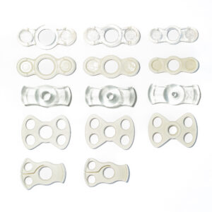 A selection of all tension systems available with Augusta Medical Systems to find your perfect fit and ultimate comfort, including Surefit, Ultra, Select, SureEase Ultra and Comfort, and SureRelease.