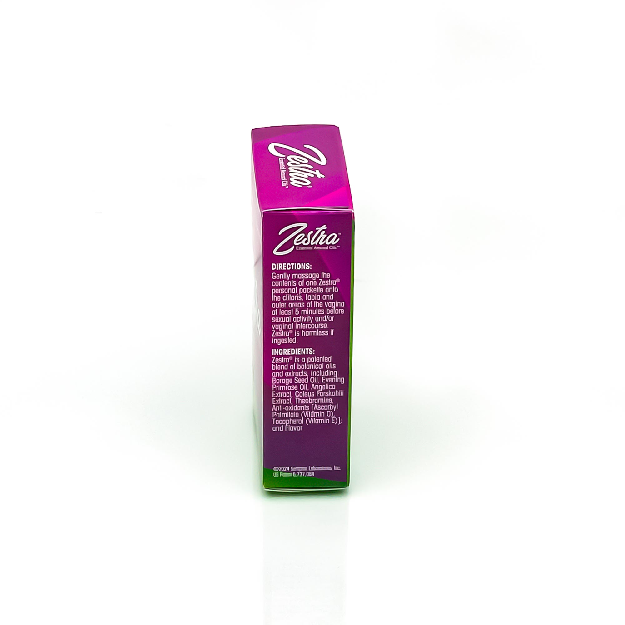 Zestra® Female Arousal Fluid to enhance female sexual pleasure and arousal.