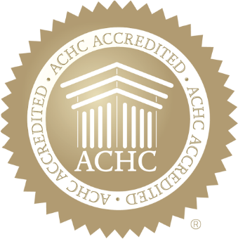 Accredited by the Accreditation Commission for Health Care (ACHC)